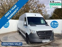 2022 Mercedes-Benz Sprinter 315 CDI Progressive LWB H/R Euro 6 LWB Panel Van Die