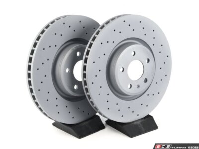 ECS フロント用2枚V4 Cross Drilled Brake Rotors ECS - B5S4S4BBKRXS - Front Big Brake Kit - Stage 4 - 2-Piece