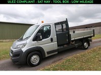 2016 Fiat Ducato 2.3 MultiJetII 35 LWB Maxi Tool Box Tipper (150 ps) Tipper Dies