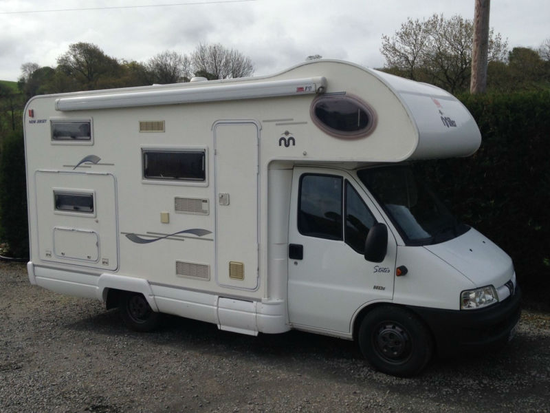 MILLER NEW JERSEY 6 BERTH FAMILY MOTORHOME WITH BUNKS in Hereford