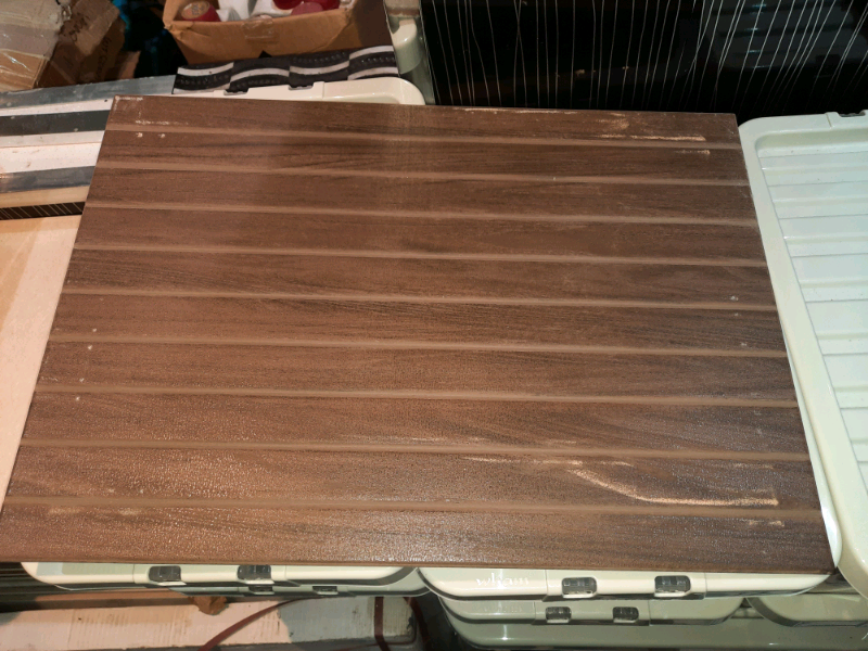 Brown cut tiles 450mm x 315mm wall tiles in Paisley, Renfrewshire