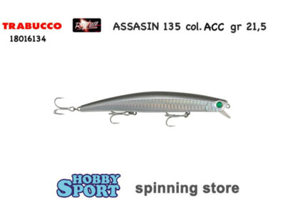 RAPTURE ASSASSIN 135 COL ACC 21 GR MINNOW TRABUCCO SPINNING MARE 18016134