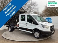 2021 Ford Transit 350 EcoBlue Leader Crewcab Euro 6 L=9ft 3" *NEW WET BELT* Tipp