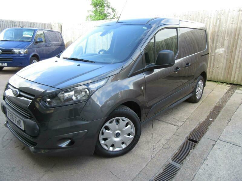 FORD TRANSIT CONNECT TREND VAN 2016 1.6 TDCI L1 SWB METALLIC GRAY FULL
