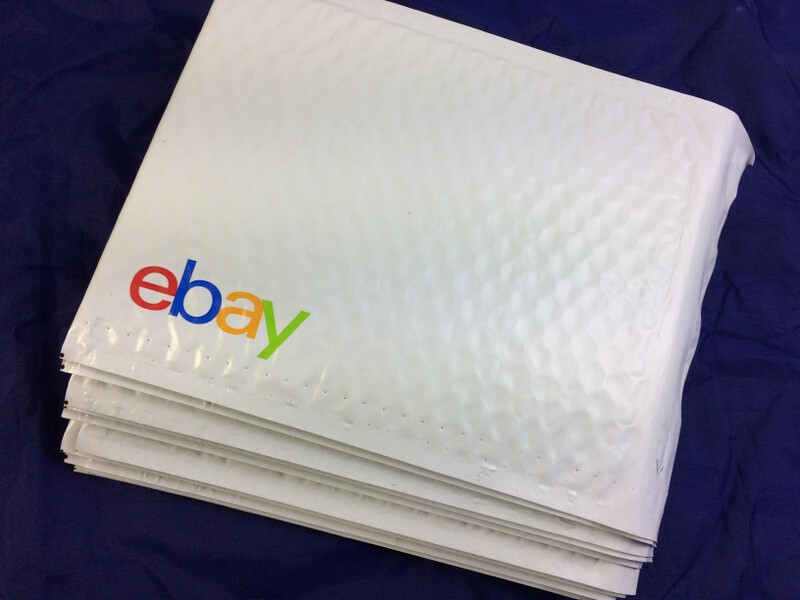 eBay Shipping Supplies Starter Kit - 15 Padded Airjacket Bubble Mailers Variety