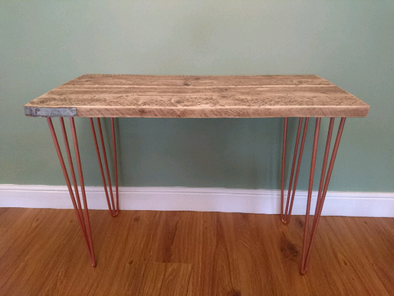 Reclaimed Scaffolding Console Table With Copper Hairpin Legs In Portslade East Sussex Gumtree