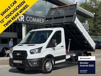 Ford Transit TDCI 130ps 350 Single Cab 1 Stop Tipper with Air Con, Reversing Cam