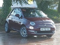 2020 Fiat 500 1.0 Mild Hybrid Star 3dr Hatchback Petrol Manual