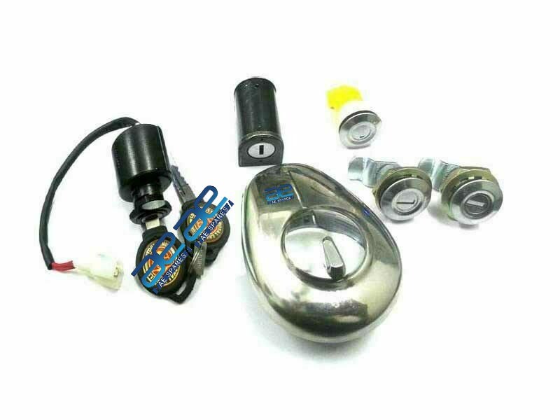 For Royal Enfield Common Key Set Bullet 500 Complete Lock Kit 