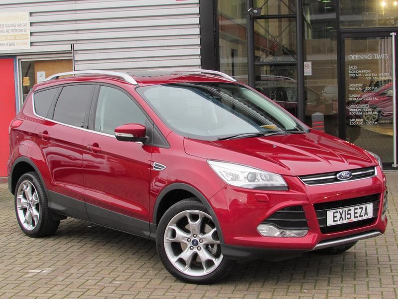 Ford Kuga 1.5 EcoBoost 182 Titanium X 5 door Auto (red) 2015 in