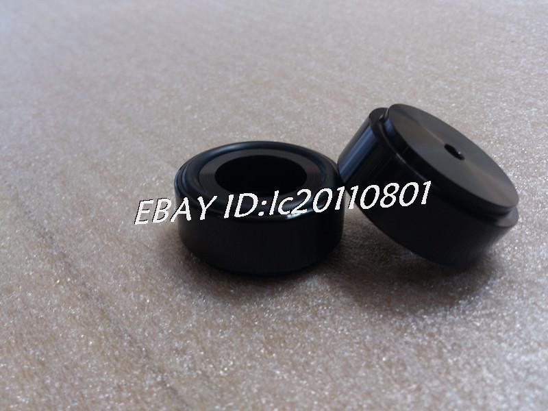 black Aluminum feet//foot pads for amplifer//dac D:39mm H:17mm model B ZM 4pcs