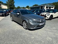 2013 MERCEDES C CLASS C220 CDI AMG SPORT COUPE, 2.1L DIESEL, AUTOMATIC, GREY