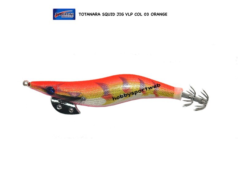 TOTANARA SQUID JIG VLP COL 03 ORANGE  MIS 3  NEW MODEL SEIKA TUBERTINI