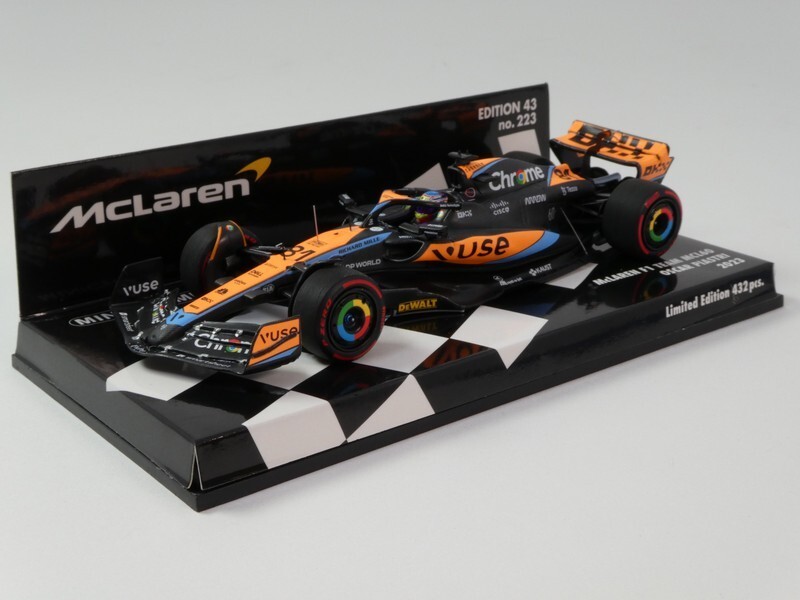 Minichamps F1 McLaren MCL60 #81 Oscar Piastri 2023 1/18 Minichamps F1 McLaren MCL60 #81 Oscar Piastri 2023 1/18