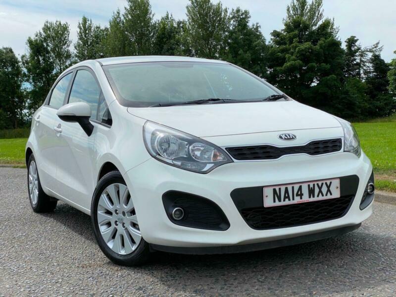 14 Kia Rio 1 25 Edition 2 White 5 Door Hatchback Manual Petrol In Motherwell North Lanarkshire Gumtree