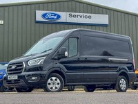 2025 Ford Transit AUTO LWB L3H2 Med Roof Limited 350 Alloys Nav Sensors Panel Va