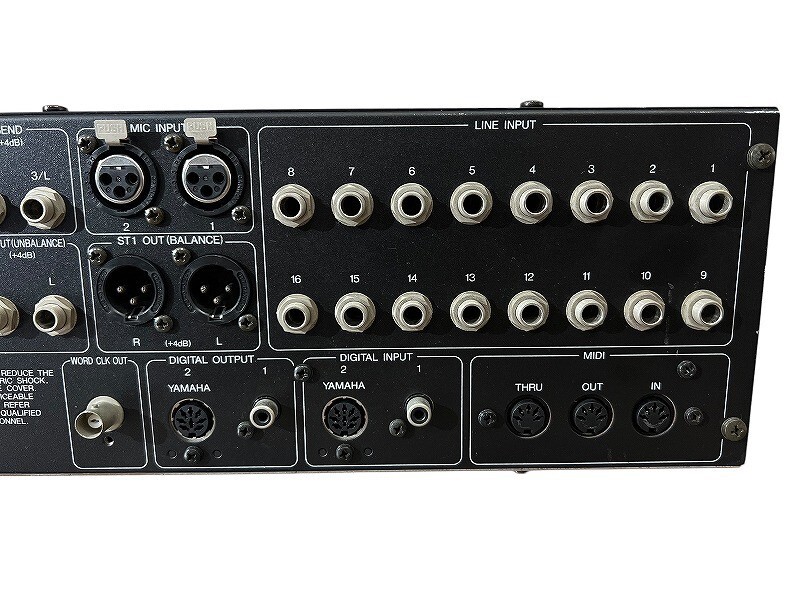 Yamaha DMP9-8 デジタルミキシングプロセッサー イベント音響からスタジオ・自宅での音楽制作や配信まで対応する