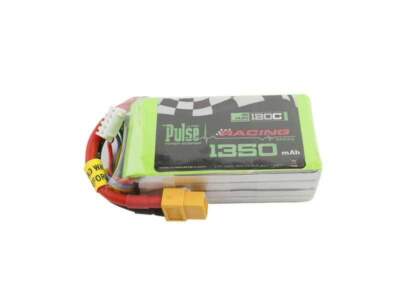 PULSE 1350mAh 120C 14.8V 4S LiPo Battery - XT60 Connector