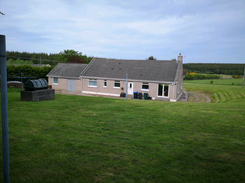 Detached Bungalow in rural Scotland in Fraserburgh, Aberdeenshire