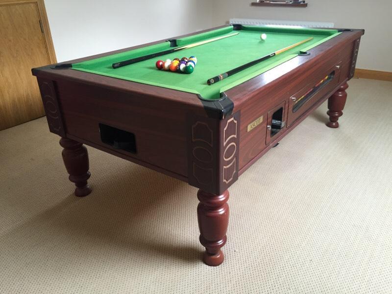 Coin operated Ascot pub style pool table. in Ballymena, County Antrim