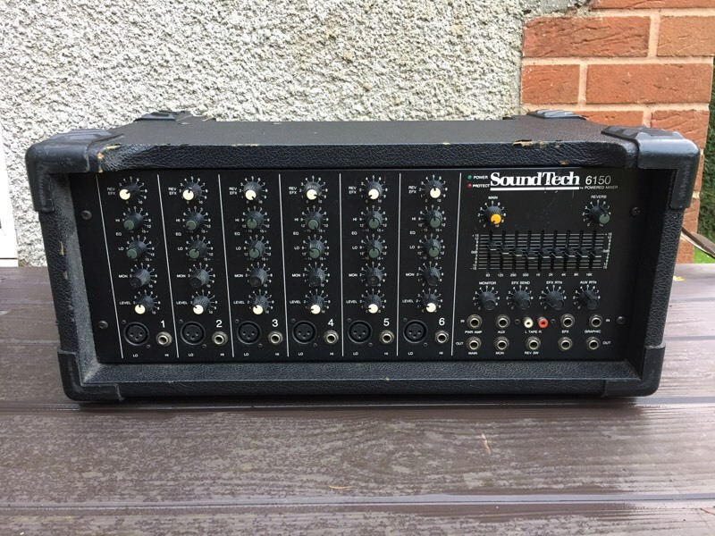 Soundtech 6150 6 Channel PA Mixer Amp Amplifier in Yate, Bristol