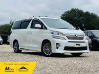 TOYOTA VELLFIRE 3.5 V6 PETROL AUTO L PACKAGE EDITION FULLY LOADED MPV PETROL