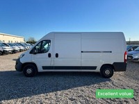 2017 Peugeot Boxer LWB L3H2 Med Roof Professional 335 Air Con Nav Sen Panel Van 