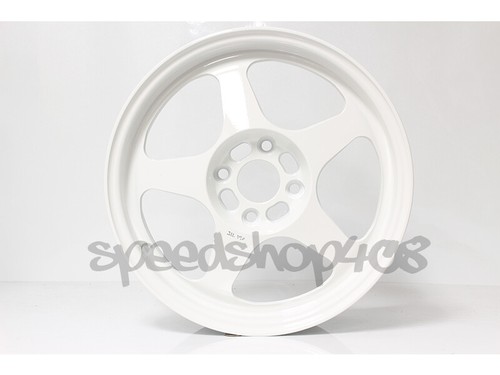 Rota Slipstream Wheels 15X7 +40 4X100 White For Integra Civic Del Sol