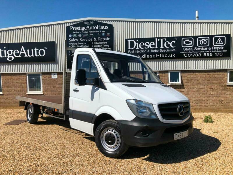 2017 67 MERCEDES SPRINTER 314 CDI 2.1 EURO 6 LWB CHASSIS CAB FLAT BED