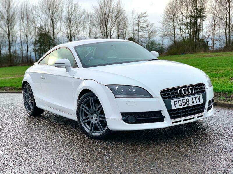 2008 AUDI TT 2.0T FSI COUPE WHITE 3 DOOR MANUAL PETROL in Motherwell