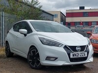 2021 Nissan Micra 1.0 IG-T 92 Acenta 5dr CVT Hatchback Petrol Automatic