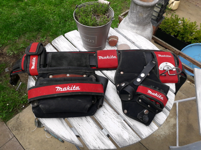 MAKITA RED GRADE TOOL BELT / PROFFESIONAL USE in Stonehouse