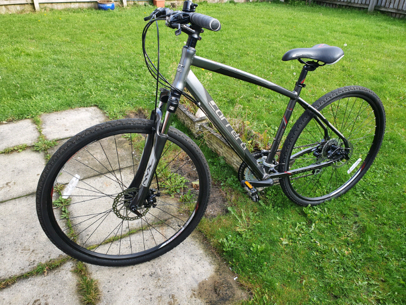 carrera crossfire 1 hybrid bike