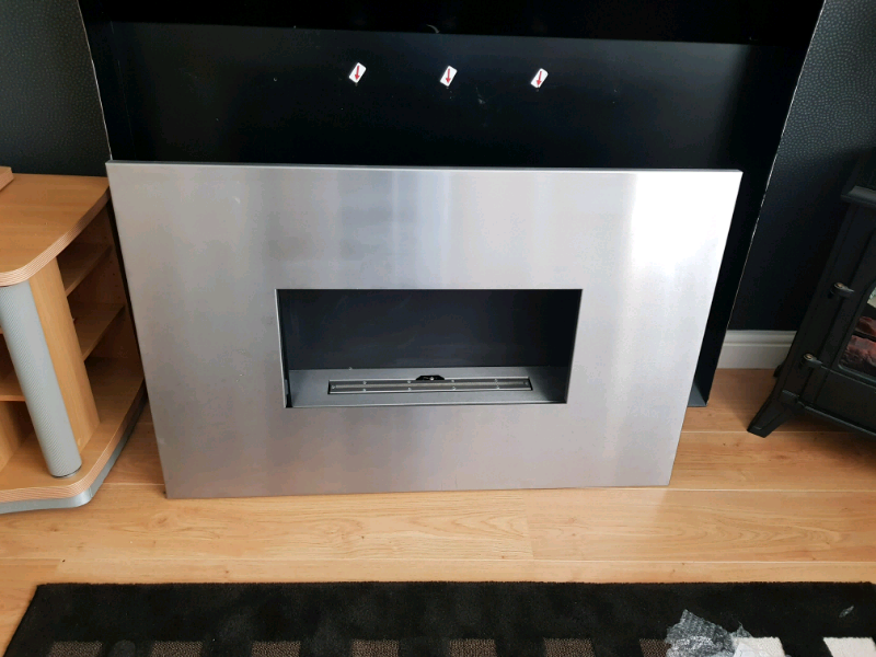 CVO Angel flueless open flame gas fire + Recess system in Rochdale