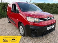 2020 Citroen Berlingo 1.5 BlueHDi 650Kg X 75ps [Start stop] PANEL VAN DIESEL Man