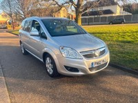 2010 Vauxhall Zafira DESIGN MPV Petrol Manual