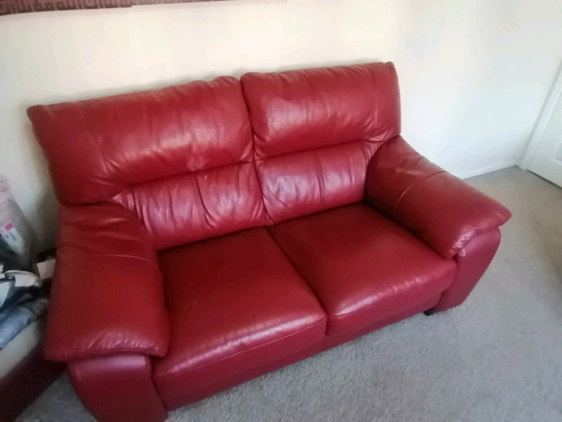TWO SEATS LEATHER SOFA in Nottingham, Nottinghamshire Gumtree