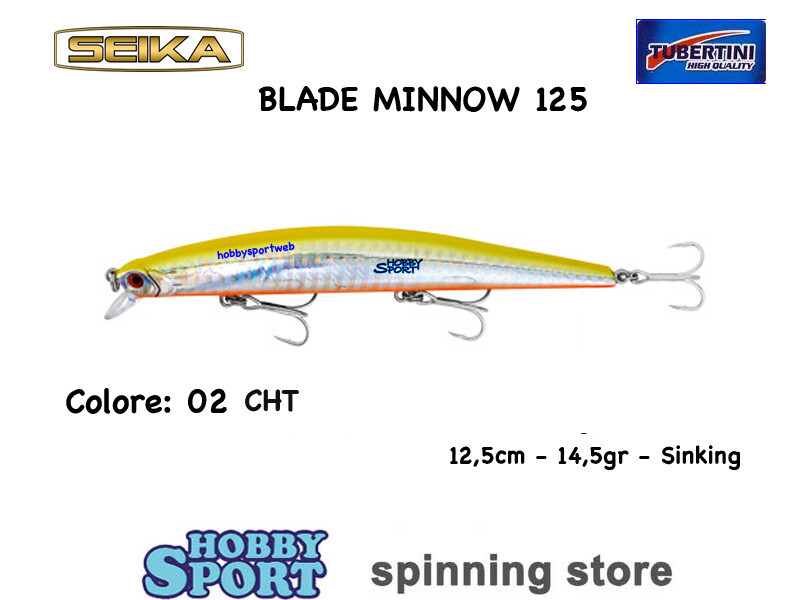 SEIKA BLADE MINNOW 125 COL 02  CHT 14,5 GR SINKING SPINNING MARE