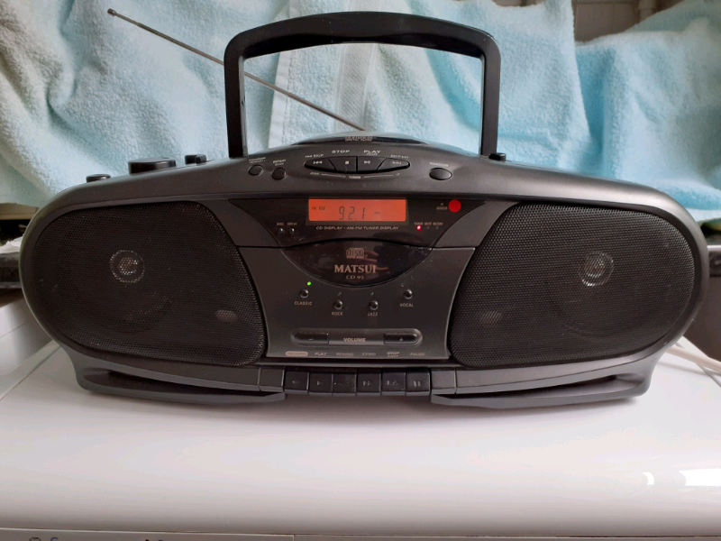 Matsui CD and Cassette player with Radio in Pontcanna, Cardiff Gumtree