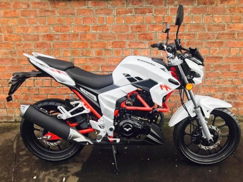 NEW Euro 4 Lexmoto Venom 125 learner legal own this bike for only £12.