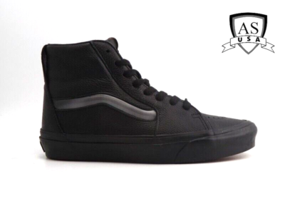 Vans sk8 hi triple deals black