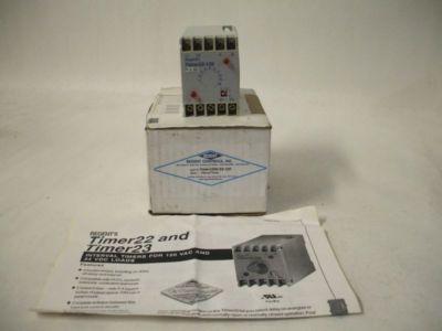 REGENT CONTROLS,INC. TIMER22R0.5S-120 TIMER22-120 120V 50/60HZ 2VA 8478AM NIB