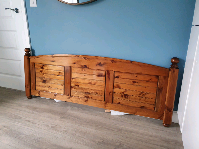 Ducal Pine headboard kingsize in Dunfermline, Fife Gumtree