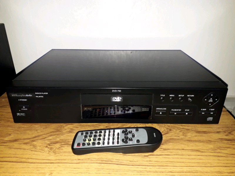 WHARFEDALE DVD750 DVD CD PLAYER +REMOTE TESTED AND WORKING in