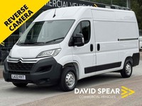 2022 Citroen Relay HDi 140ps 35 Enterprise L2 High Roof Euro 6 with Air Con, Rev