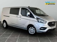 2022 Ford Transit Custom 2.0 320 EcoBlue Limited Crew Van Double Cab 5dr Diesel 