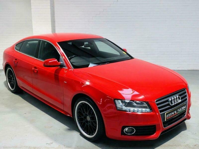 AUDI A5 S LINE SPORTBACK 2.0 TDI 5 DOOR DIESEL RED MANUAL COUPE HATCH
