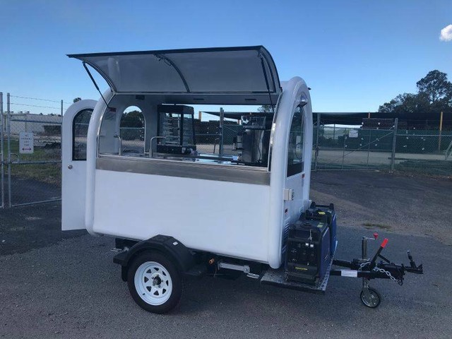 Mid sized Mobile Coffee Trailer - Premium Package $18900 GST | Trailers