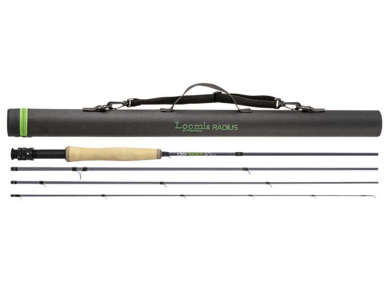 CANNA STREAM RADIUS  FLY ROD 8.8" 4 PZ  CODA #4 LOOMIS e FRANKLIN PESCA A MOSCA