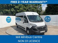 2023 Vauxhall Movano CDTi 3500 BiTurbo Prime 15 Seat 3.5T Euro 6 Minibus Diesel 